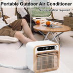  Unité De Climatisation Portable Divisée 5000 BTU, 40dB Refroidissement Intelligent Silencieux Avec Contrôle Tactile Et Minuterie 12H, Déshumidificateur Efficace Pour La Chambre à Coucher, Bureau, VR,