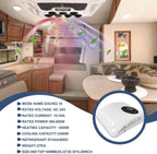 GENERIC Climatiseur De Toit 9500 BTU – Unité De Refroidissement Et De Chauffage Silencieuse à Faible Puissance Pour Camping-car, Camion, Bateau, Caravane Avec Compresseur à Volute