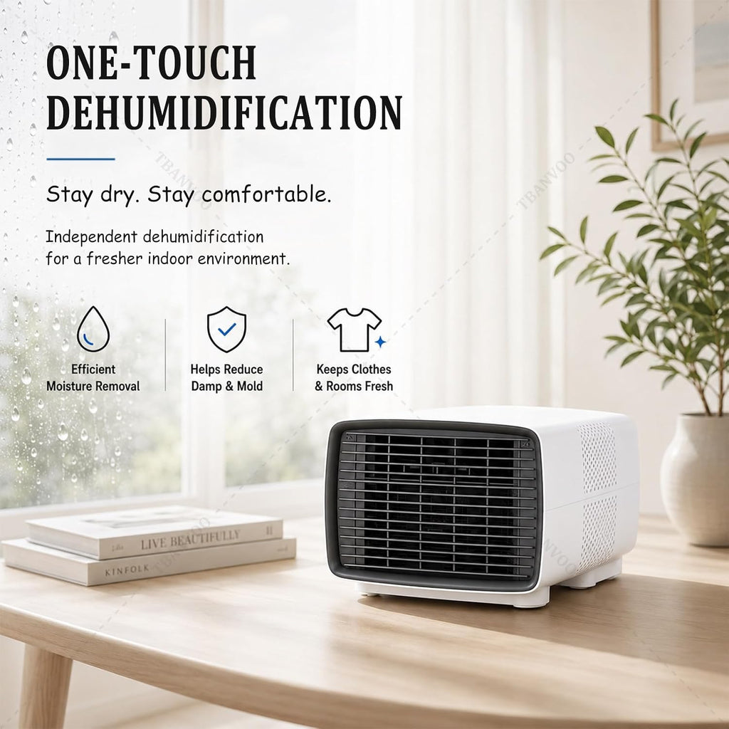  3000BTU Climatiseur Portable, 280W Basse Consommation, Refroidit, Ventile Et Déshumidifie, Écran Tactile Sans Fil, Ultra-Silencieux Pour Caravane, Camping Et Bureau De Cuisine