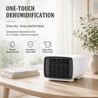  Fournissant Un Refroidissement De 3000BTU, Climatiseur Portable 280W Économie D'Énergie, Déshumidificateur Et Ventilateur, Écran Tactile Sans Fil, Silencieux, Pour Caravane, Tente Et Cuisine