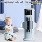 GENERIC Ventilateur De Refroidisseur D'air Portable 180 évaporatif Oscillant Avec Humidificateur De Brime à Télécommande Pour La Chambre Bureau Chambre Silencieuse 3 Vitesses Économie D'énergie Conception Com