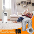  Isolation De Tuyau AC – Housse De Tuyau Portable Avec Sangles Réglables, Manchon D'isolation Thermique | Enveloppe économe En énergie Pour De Climatiseur De Fenêtre Dans La Maison, Garage,