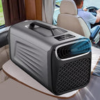  RV Climatiseur 5200 BTU Portable Camping AC Unit 400W Ventilateur De Déshumidificateur De Refroidissement Silencieux Pour Tente Van Outdoor Travel Gray