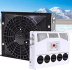 GENERIC Climatiseur De Véhicule Récréatif De Type Fendu 11000BTU Unité De Climatisation électrique Pour Camion, Cabine Et Camping-car, Refroidissement Rapide, Fonctionnement Silencieux