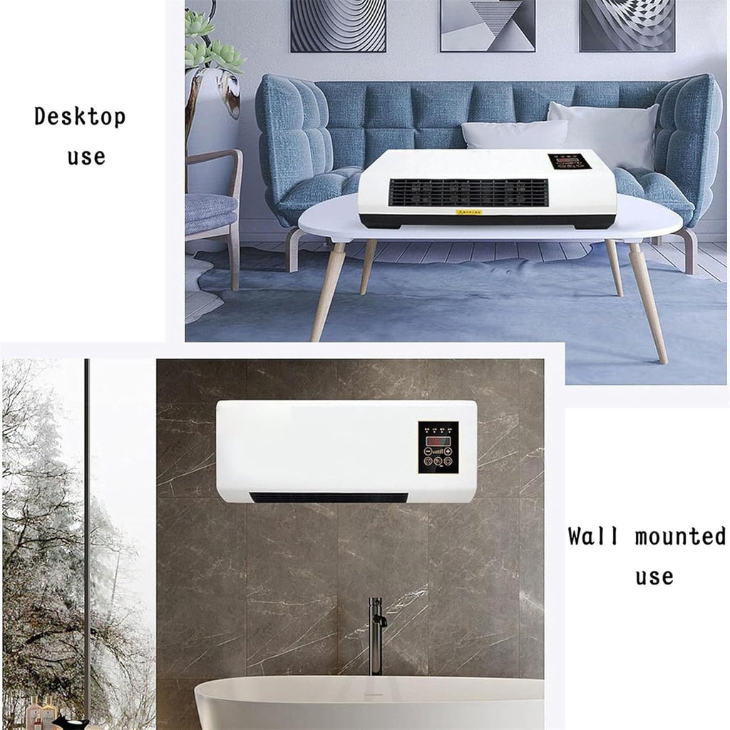GENERIC Mini Unité Portable Murale De Conditeur D'air Avec Télécommande Pour Chambre à Coucher, Salon, Utilisation De Bureau