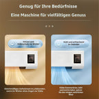 GENERIC Ventilos Avec Télécommande, 30 DB Silencieux, Chauffé Et Refroidi, écran Tactile, Compact Pour Chambre à Coucher, Bureau Et Salon, économie D'énergie Et Facile à Installer