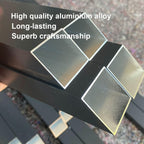 GENERIC Housse Robuste En Aluminium Pour Climatiseurs Mini Unités Séparées – Antivol Et Réduction Du Bruit – Protection Contre Les Intempéries Pour Une Utilisation En Extérieur Et En Intérieur – Finition