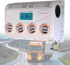 GENERIC Climatiseur De Cabine De Camion, Unité D'évaporateur Pour Semi-remorques, Bus, Camping-cars Et Caravanes, Système Split Compatible 12 V/24 V