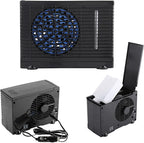  Ventilateur Climatiseur Portable Pour Voiture | Souffleur D'Air Portable Pour Voiture | Rafraîchisseur D'Air Évaporatif 12V Pour Camion Camping-Car Voyage Sous-Sol Chambre Garage