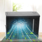  Ventilateur Climatiseur Portable Pour Voiture | Souffleur D'Air Portable Pour Voiture | Rafraîchisseur D'Air Évaporatif 12V Pour Camion Camping-Car Voyage Sous-Sol Chambre Garage