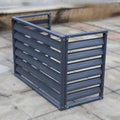 GENERIC Housse De Protection Robuste En Aluminium Pour Climatiseur D'extérieur - Protection Contre Les Intempéries - Parfaite Pour Les Patios, Les Panneaux De Clôture Autoportants Et Les Poubelles