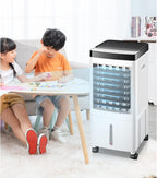  Climatiseur Portable 10L Déshumidificateur De Ventilateur De Refroidissement Sans Tuyau Avec 3 Vitesses Et Minuterie Pour Le Bureau à Domicile, Refroidisseur Sans Vent Sans énergie Conception Compacte