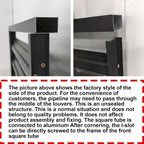  Housse De Protection Pour Climatiseur Mini-Split Extérieur - Résistante Aux Intempéries, Réduction Du Bruit De La Pompe à Chaleur En Aluminium - Idéale Pour Le Support Et