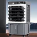 GENERIC Refroidisseur De Marais Climatiseur De Climatisation évaporatif Avec Grand Réservoir D'eau 4 Boîte à Glace à Distance 12H Minuterie 120°Oscillation Ventilateur De Refroidissement Portable Avec 3 Vites