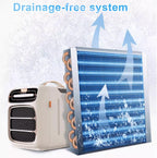  Unité De Climatisation Portable Sans Fenêtre, Refroidissement De Compresseur 420W Pour La Pièce De 10m2, Conception Auto-évaporatrice, 3 Vitesses, Télécommande, Fonctionnement Calme 45dB, Pas De Drain