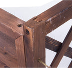  Housse Climatiseur Extérieur Couverture,Housse De Climatiseur En Bois Housse De Climatiseur Rustique Support De Plante En Bois, Couverture De Radiateur De Cadre De Support De Climatisation Extéri