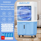 GENERIC Refroidisseur D'air Portable Avec Réservoir De 40L, Télécommande à écran Tactile, 3 Vitesses, 120 Swing, Fonctionnement Silencieux Pour L'utilisation Intérieure De Bureau à Domicile