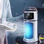  Portable Air Conditioner - Desk Air Conditioner Fan | Desk Cooling AirConditioner Fan | Purifying Machine With LED Light, 9-Speed Cooler For Studying, Sleeping, Meeting
