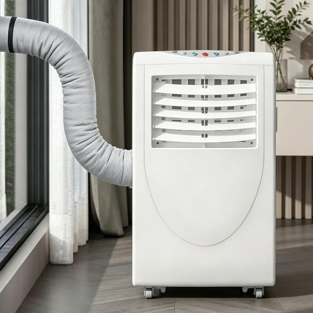  Housse Protectrice Pour Tuyau Du Climatiseur - Anti-Poussière Calorifugé Résistant UV | Manchon Isolant Pour Gaine Climatiseur Portable,Usage Intérieur Extérieur Maison Bureau Garage Chambre Salon