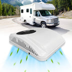 GENERIC Climatiseur De Toit 9500 BTU – Unité De Refroidissement Et De Chauffage Silencieuse à Faible Puissance Pour Camping-car, Camion, Bateau, Caravane Avec Compresseur à Volute