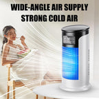 GENERIC Ventilateur De Climatisation, Unité De Refroidissement Par évaporation, Silencieux, Fonction Minuterie, Réservoir D'eau De 300 Ml, Parfait Pour Le Confort De La Chambre, Le Rafraîchissement De La