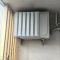 GENERIC Housse De Protection Pour Climatiseur Extérieur - Protection De L'unité De Climatisation - Écran De Persienne - Contrôle De La Direction Du Vent - Clôture Résistante Aux Intempéries Pour La Sécurité