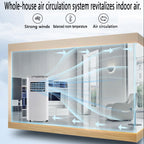  Climatiseur Portable 7000 BTU, Refroidissement Jusqu'à 300 Pieds Carrés, Unité De Climatisation Intelligente Avec Télécommande, Ventilateur De Déshumidificateur De Refroidissement, Minuterie 24H, Osci