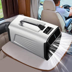  RV Climatiseur 5200 BTU Portable Camping AC Unit 400W Ventilateur De Déshumidificateur De Refroidissement Silencieux Pour Tente Van Outdoor Travel Gray