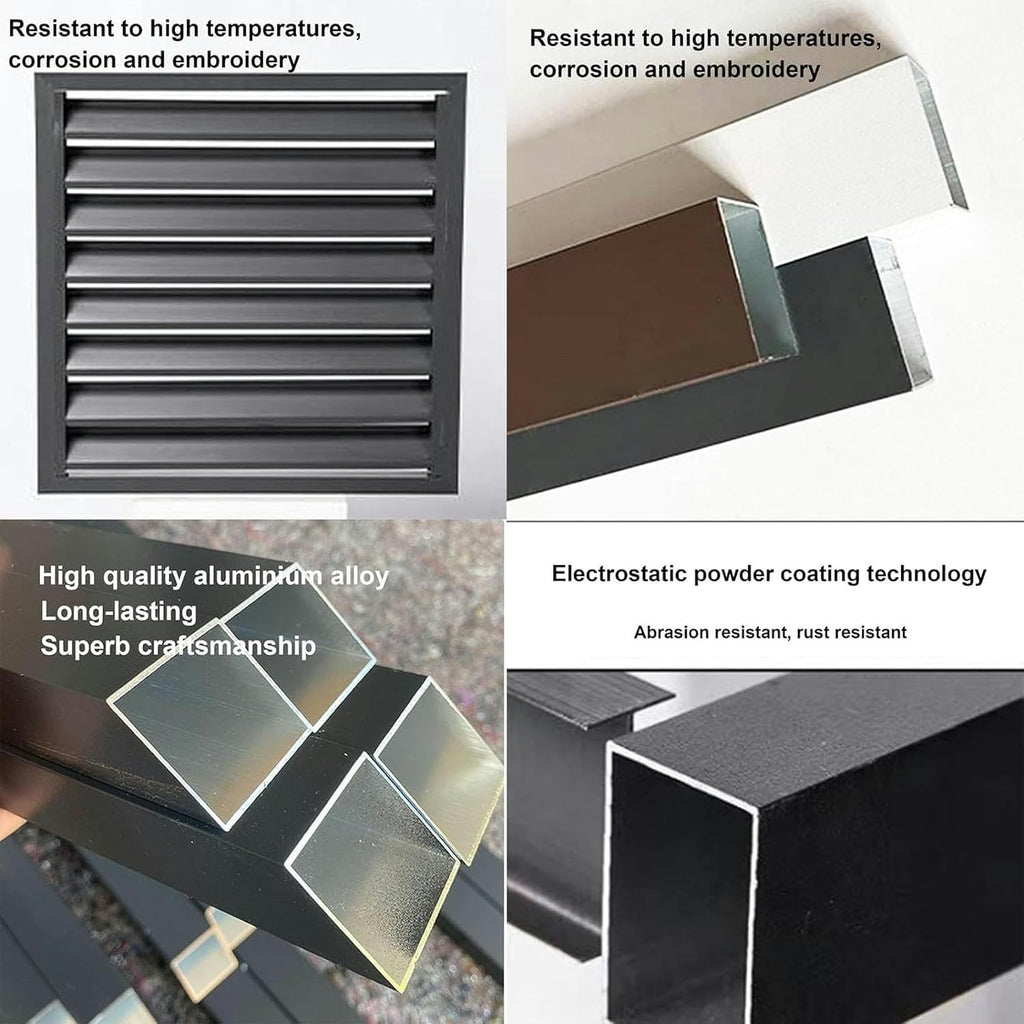 GENERIC Mini Couvercle En Aluminium Pour Climatiseurs Et Pompes à Chaleur, Ionique Pour Unités CVC à Système Divisé