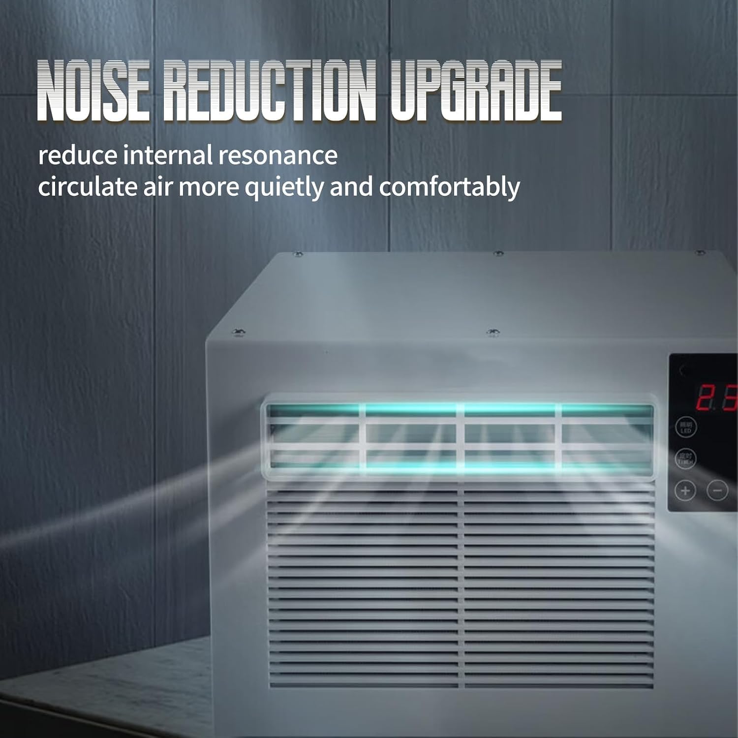  280W Unité De Climatisation Portable, 1876 BTU Refroidissement Rapide Et Déshumidificateur, Mini A/C Silencieux Pour Les Petites Pièces, Dortoirs, Bureaux, Pas D'installation Requise, Déplacement Faci