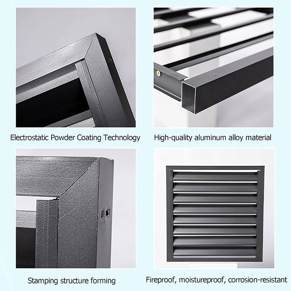 Housse De Protection Décorative Pour Climatiseur Extérieur - Protection Contre Les Intempéries Et Antivol Pour Climatiseurs Extérieurs