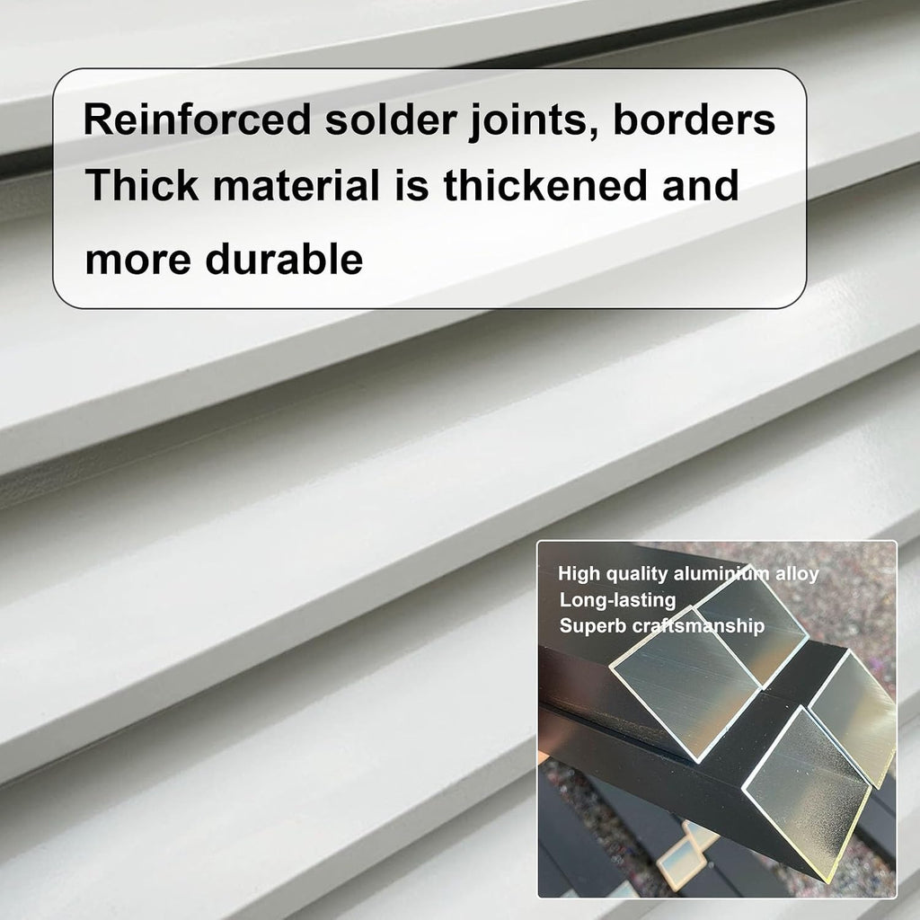GENERIC Housse En Aluminium Marron Pour Climatiseur – Mini Pompe à Chaleur Fendue Protection Extérieure Pour L'hiver, Résistante Aux Intempéries Et Adaptée Pour Une Utilisation En Intérieur/extérieur
