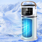 Climatiseur Portable Avec Ventilateur - Ventilateur Personnel Évaporatif Souffleur D Air,Rafraîchisseur Évaporatif Pour Bureau Chambre Voiture Bureau Camping Dortoir