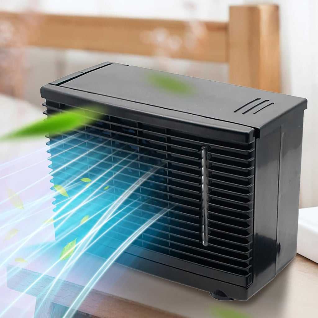  Ventilateur Climatiseur Portable Pour Voiture | Souffleur D'Air Portable Pour Voiture | Rafraîchisseur D'Air Évaporatif 12V Pour Camion Camping-Car Voyage Sous-Sol Chambre Garage