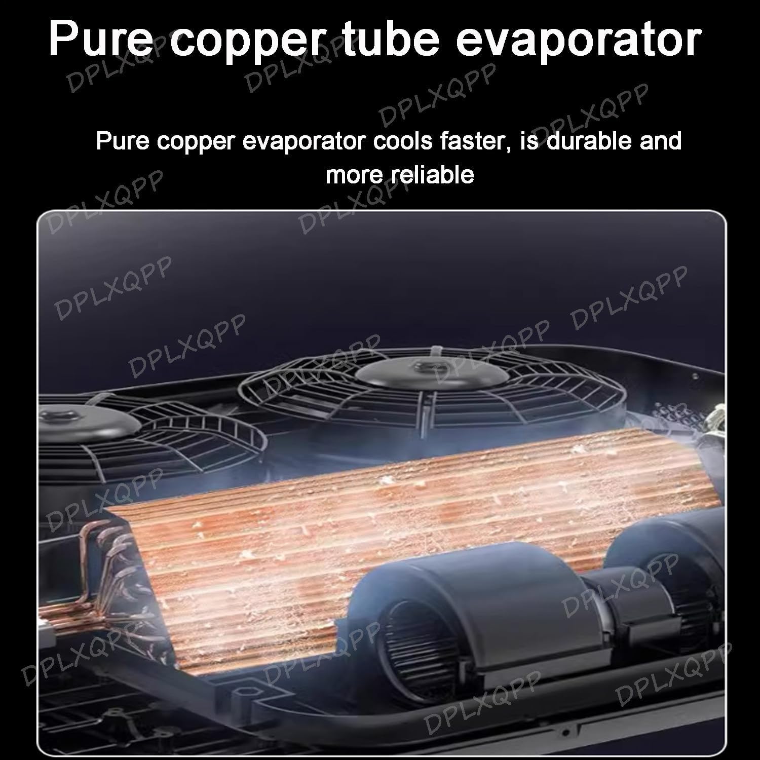 GENERIC Climatiseur à Double Ventilateur à Fréquence Variable, Capacité De Refroidissement De 1800 W/2600 W, Design à Faible Bruit Pour Un Sommeil Paisible, Installation Sur Le Toit De Camion/camping-car 12 V
