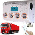 GENERIC Climatiseur Portable Avec Télécommande, Alimentation 12 V/24 V, Pas De Consommation De Carburant, Idéal Pour Le Refroidissement Des Véhicules Et Des Petits Espaces