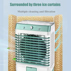  Refroidisseur D'air Portable For Marais, Refroidisseur D'air Par évaporation, Refroidisseur D'air Par évaporation Avec Oscillation, Refroidisseur D'air à 3 Vitesses De Vent, Climatiseur For Chambre, M
