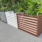 GENERIC Housse De Climatiseur Toutes Saisons - Protection Décorative Pour Climatiseurs Extérieurs