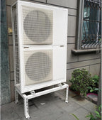  Support Universel AC – Support De Montage Pour Climatiseur Sans Perçage, Capacité De Charge De 204 Kg Avec Système De Nivellement Compatible Avec Les Pompes à Chaleur Et AC Sans Conduit.