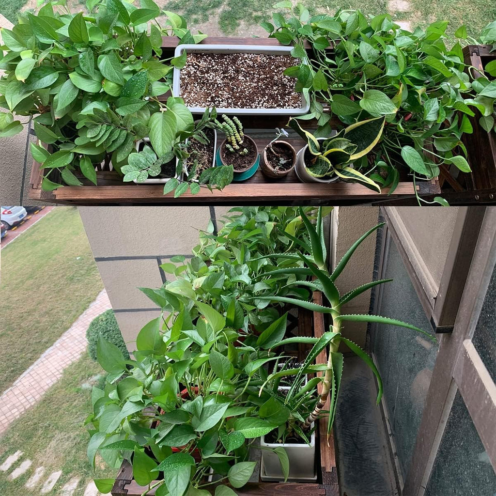  Grille De Protection Pour Climatiseur, Unité De Condensation, étagère De Rangement Pour Plantes, Support De Fleurs En Bois Pour Cacher L'unité De Climatisation Extérieure