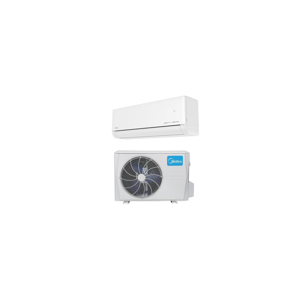  Ensemble Climatiseur Mural Connecté Blanc 3,5 Kw Solstice - Midea - 13950479