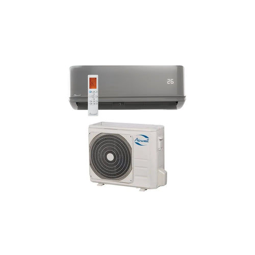  Climatisation Unité Extérieure Ydab Et Unité Intérieure Murale Hdmb Harmonia Gris 7 Kw - Airwell